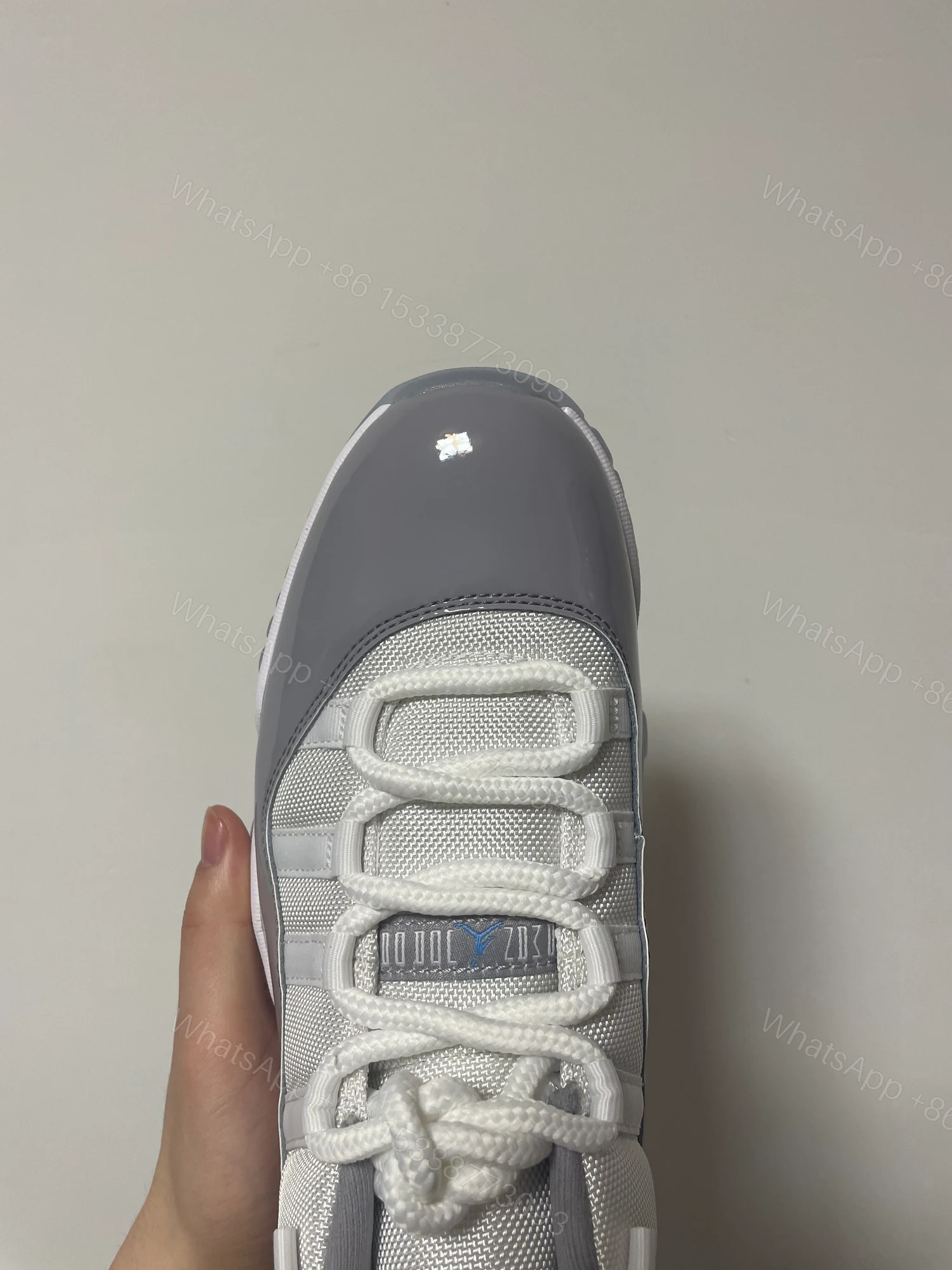 View 2 of Jordan 11 Retro Low Cement Grey