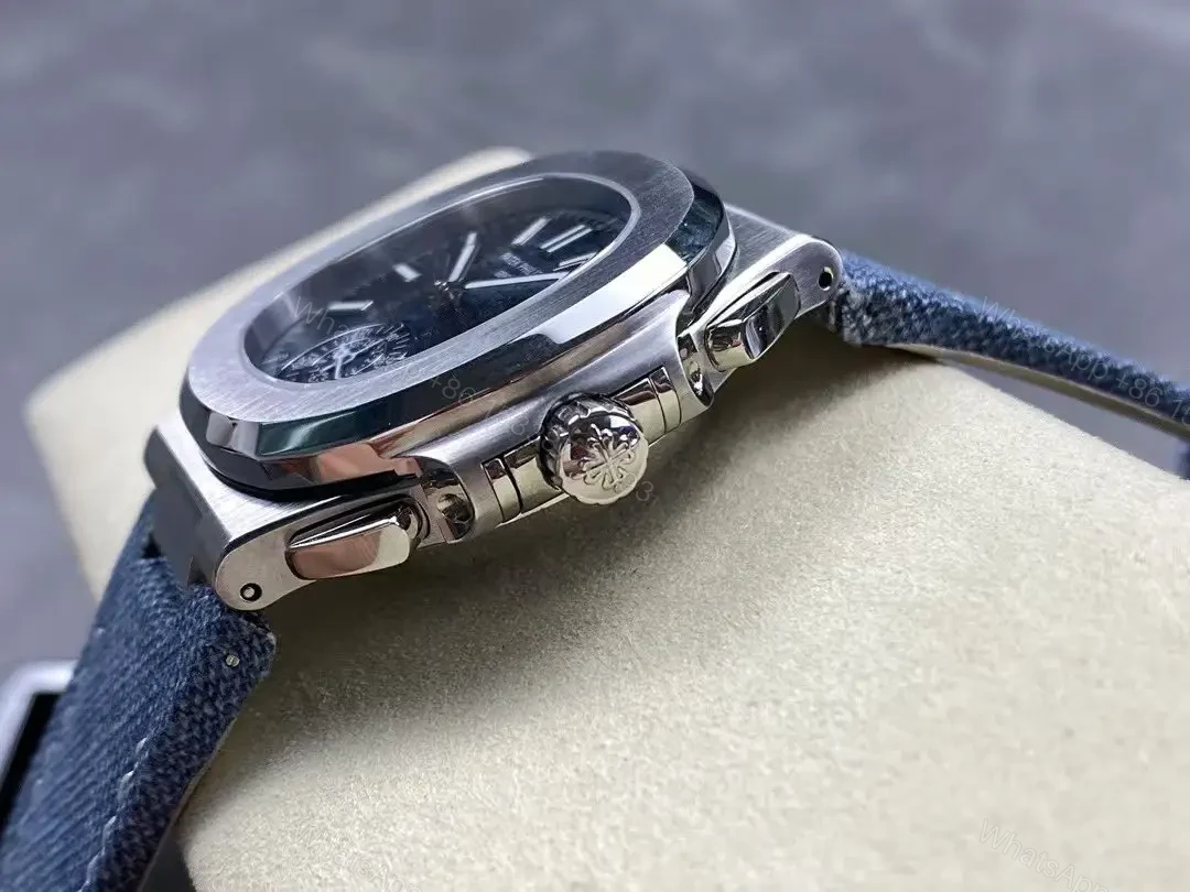View 14 of Super Clone Replica Denim Patek Philippe Nautilus 5980/60G – 2024