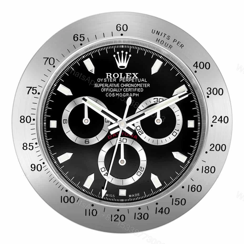 View 2 of ROLEX WALL CLOCK – DAYTONA CHRONOGRAPH BLACK