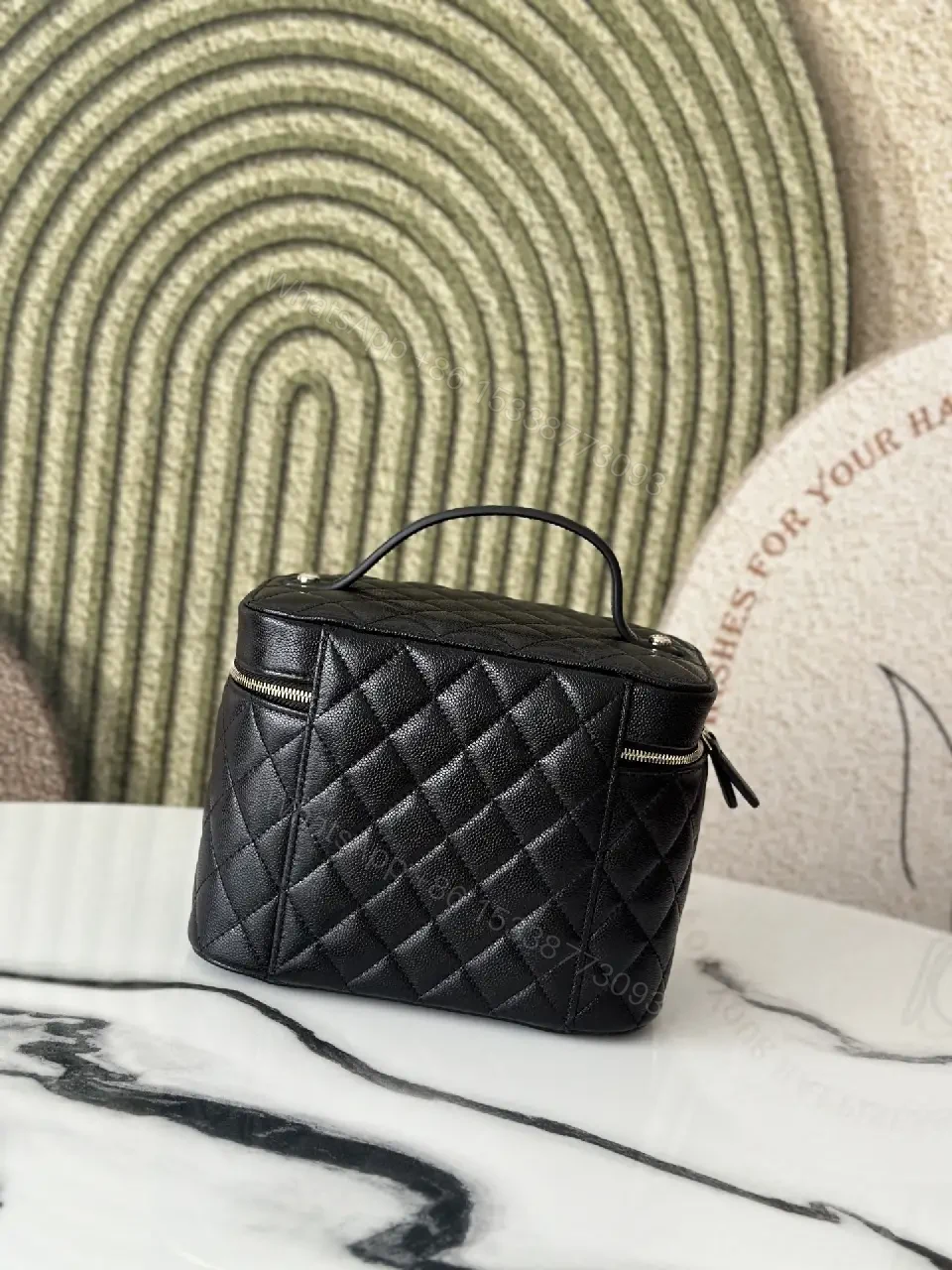 View 5 of Quilted Leather Compact Accessory: Everyday Elevation