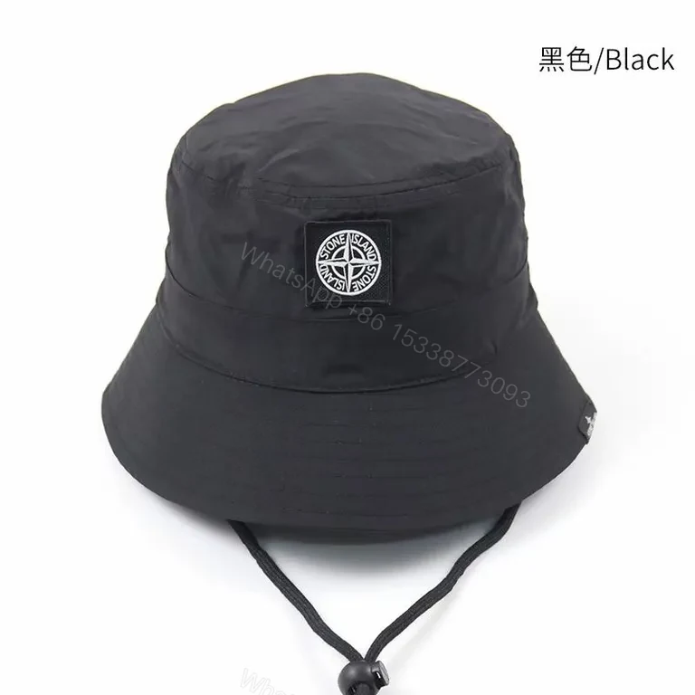 View 2 of Beige Stone Island Bucket Hat â€” Premium City-Style Essential