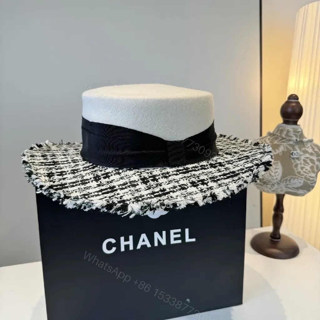 View 4 of Chic Tweed Brim Bowler: Luxe Textured Day-to-Night Hat