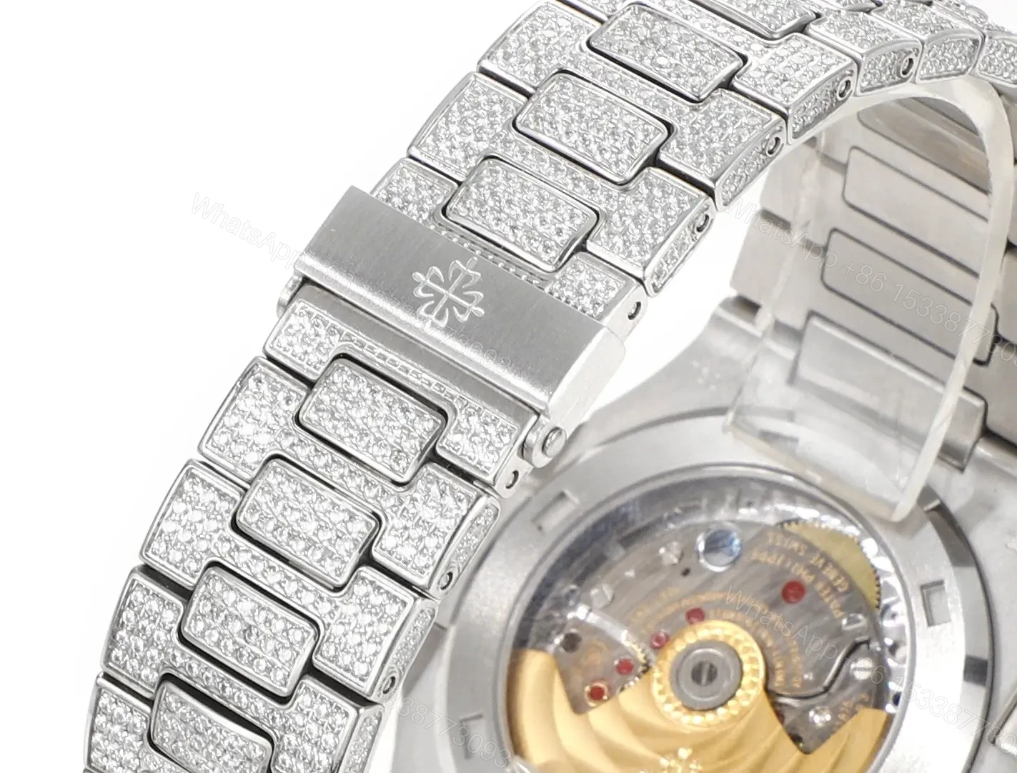 View 9 of Patek Philippe Nautilus Full Star Platinum Watch