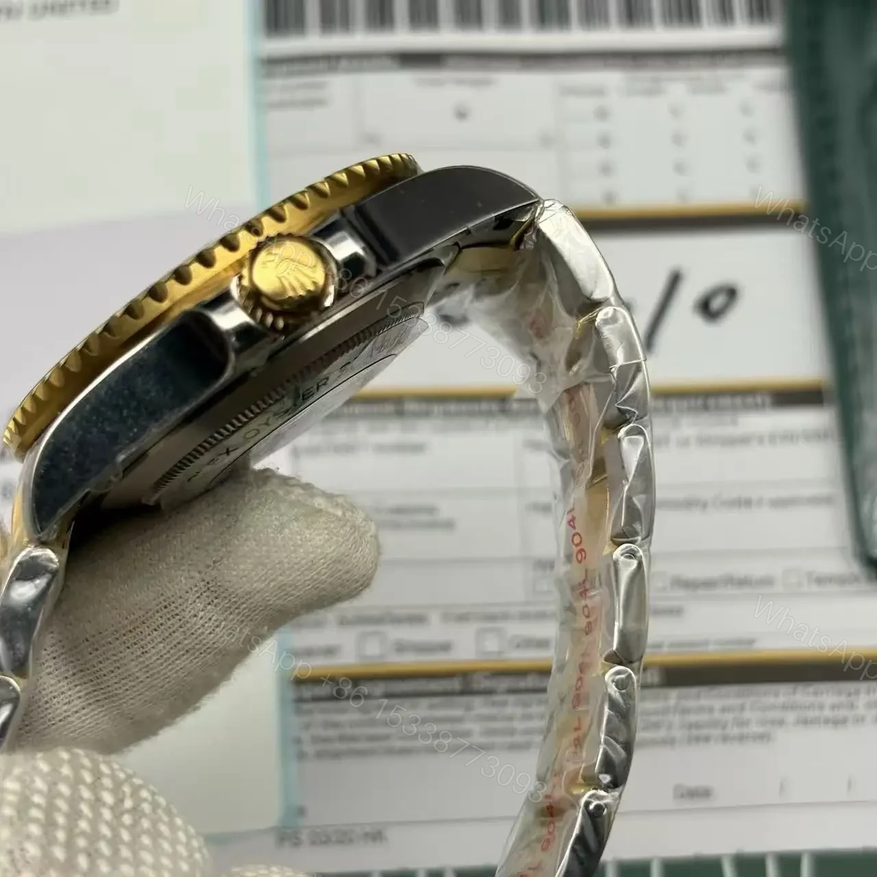 View 5 of Replica Rolex Sea Dweller DeepSea 126603 2019 Two-Tone Clone