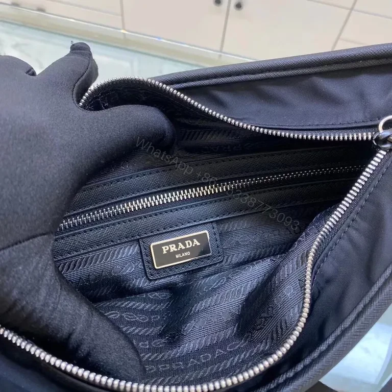 View 5 of Water-Res nylon Crossbody: Prada-Inspired, Quiet Luxury Bag