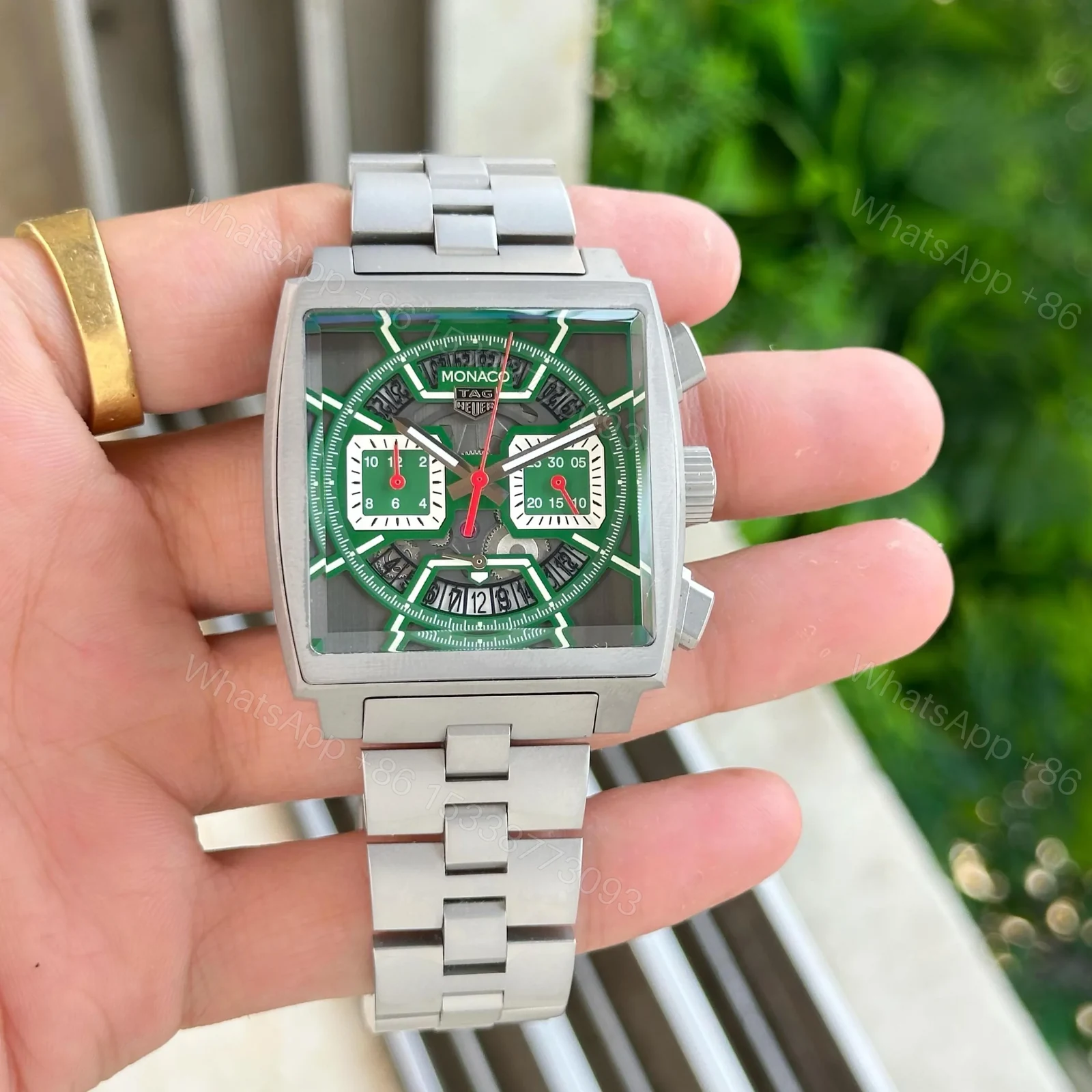 View 3 of First copy TAG Heuer Monaco Chronograph