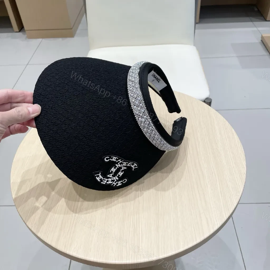 View 5 of Knitted Visor: Diamond-Collar Chanel-Inspired Luxe Crown