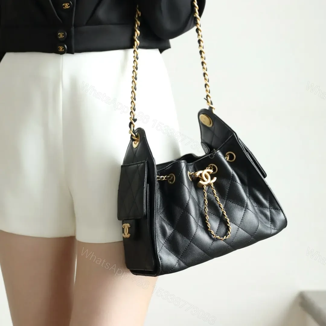 View 14 of 高仿Chanel*26C系列AS5631小牛皮腋下單肩包Mini黑色免檢版
