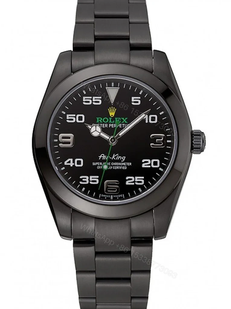Replica Rolex Air-King Black Dial 1454019 — view 1