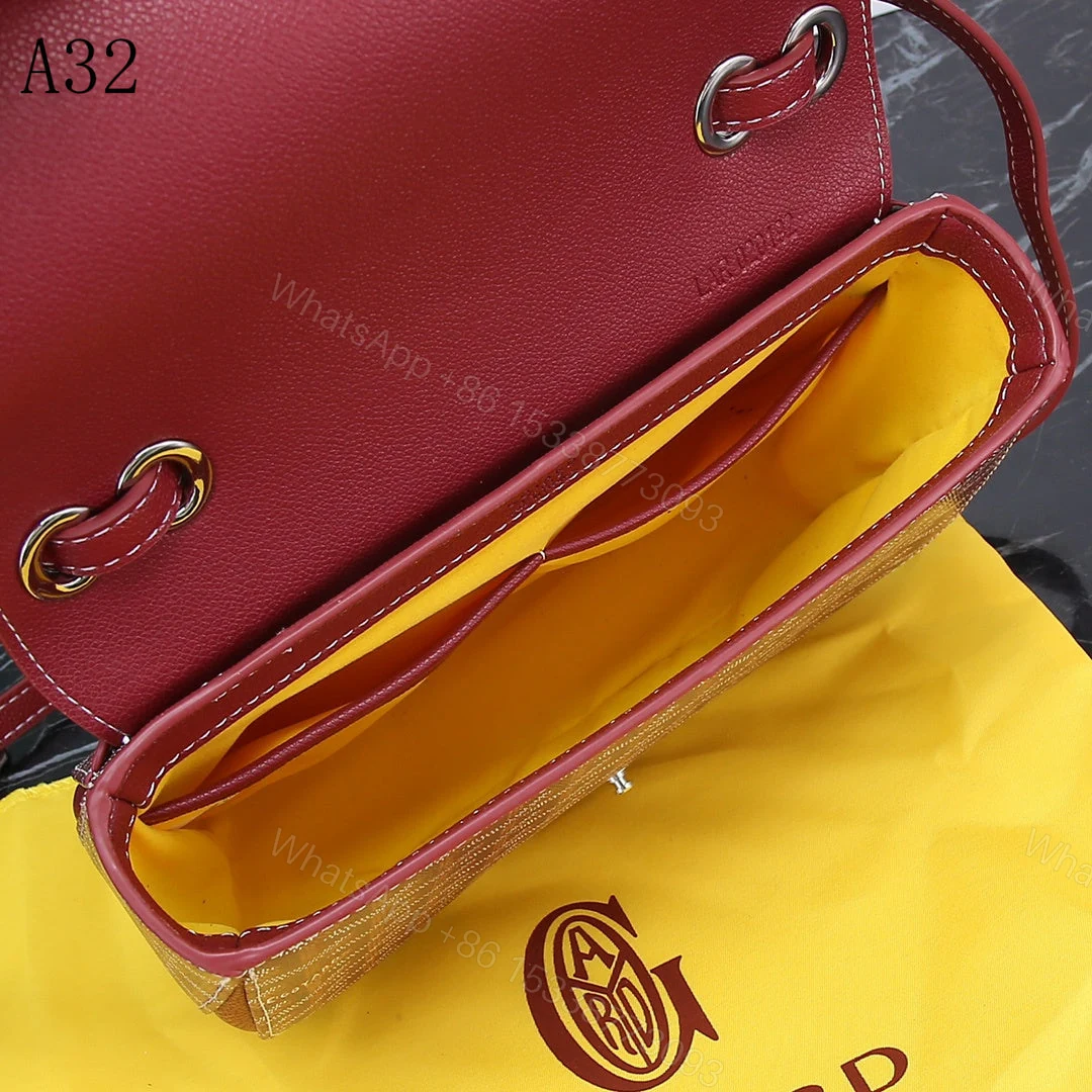 View 6 of GOYARD SEAL CLASP THE 233 BAG RED 25CM