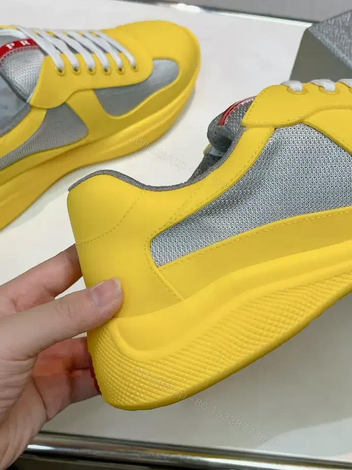 View 6 of PRADA AMERICA’S CUP SOFT RUBBER AND BIKE FABRIC SNEAKERS – PRD003