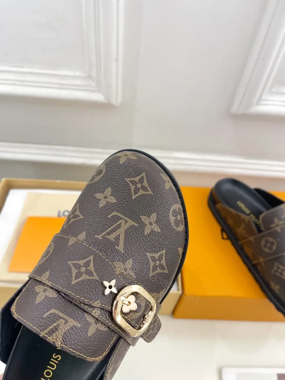View 5 of Relaxed Luxury Slip-Ons with Monogram Accent Shoes