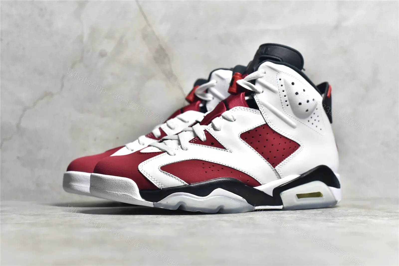 View 3 of Air Jordan 6 Retro Carmine 2021 Reps