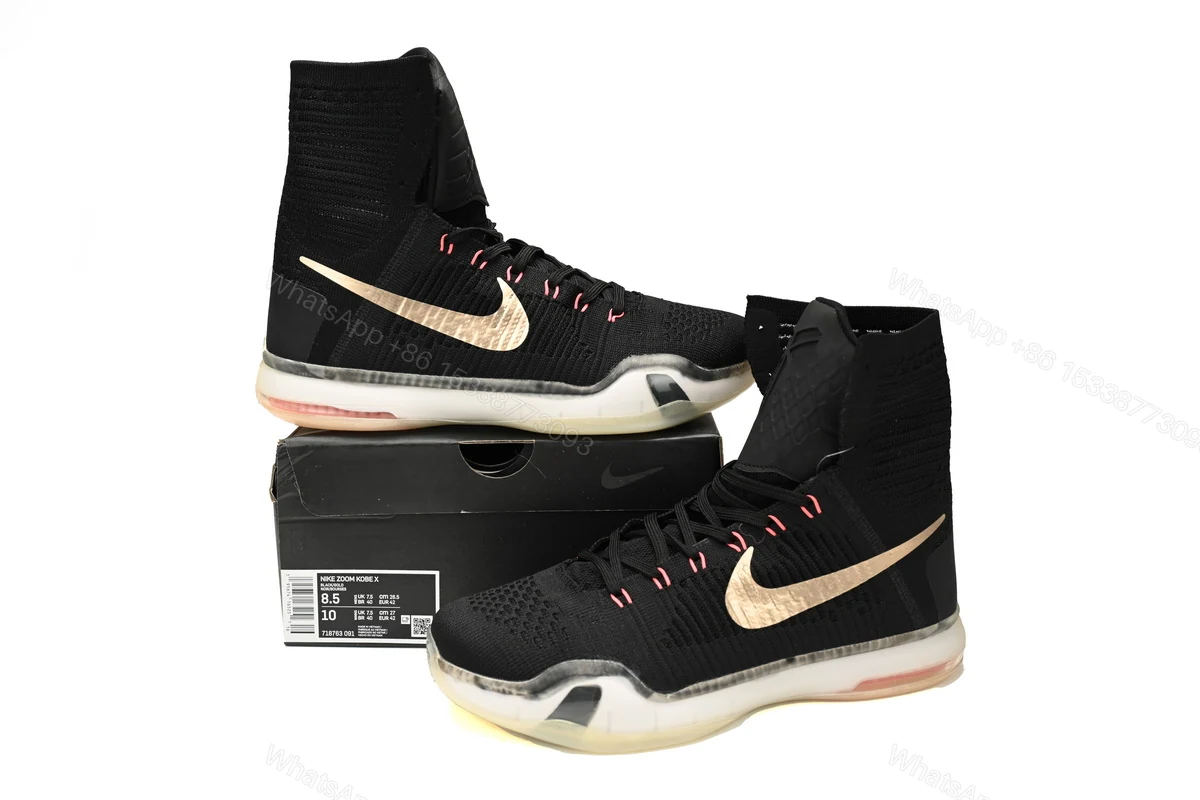 View 10 of Nike Kobe 10 Elite Rose GoId Pack 718763-091