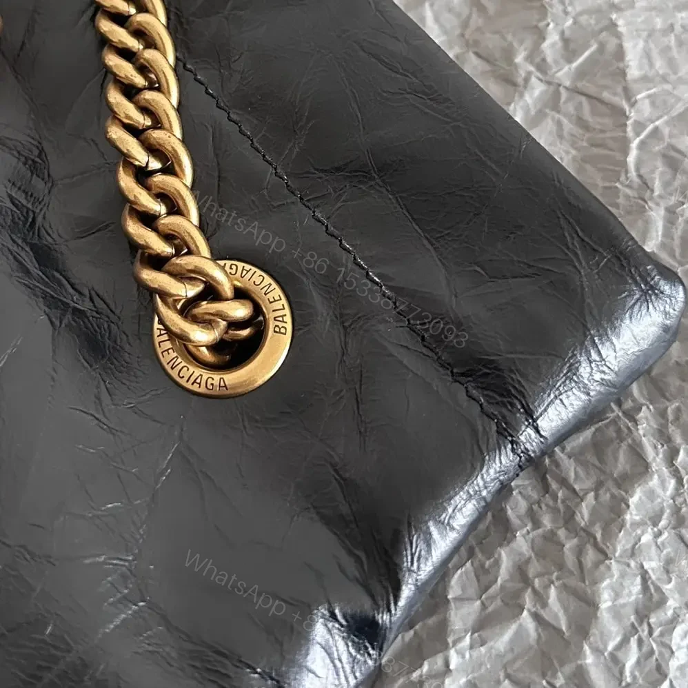 View 10 of 高仿Balenciaga2023年新款Crushtote垃圾袋小號