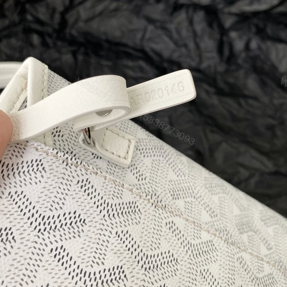 View 8 of 高仿Goyard*STLOUIC滿印Tote購物袋白色中號免檢版