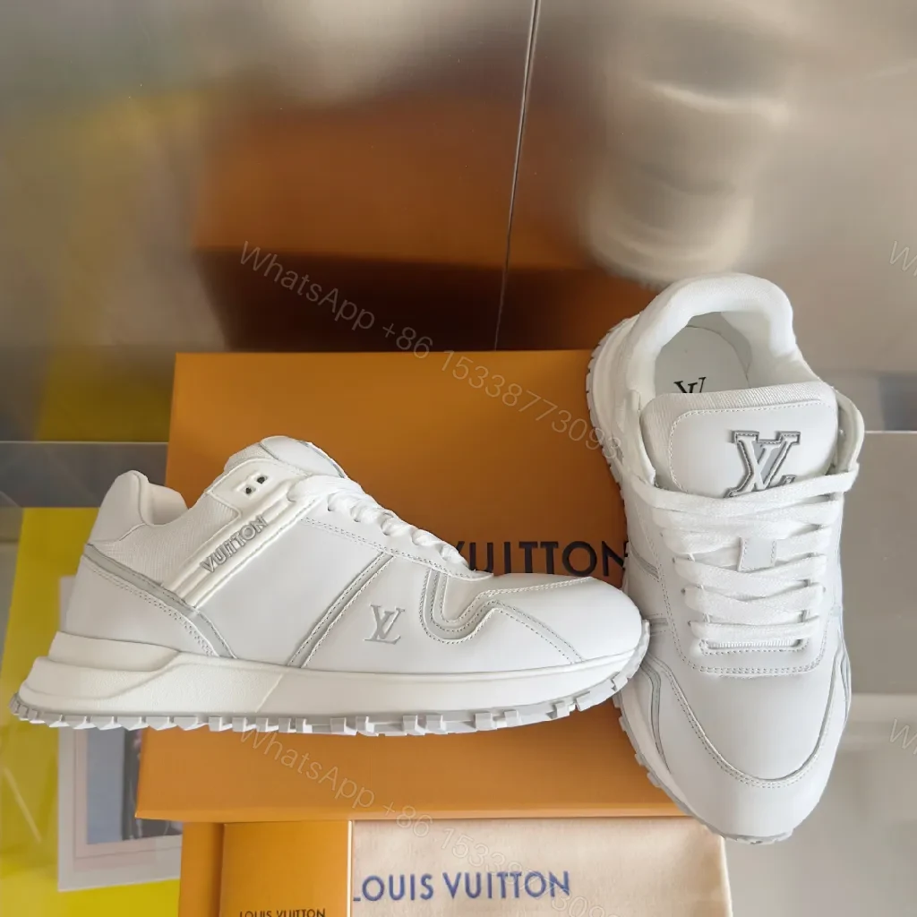 View 4 of White Leather Sneaker – Premium, All-White, Sculpted Comfort