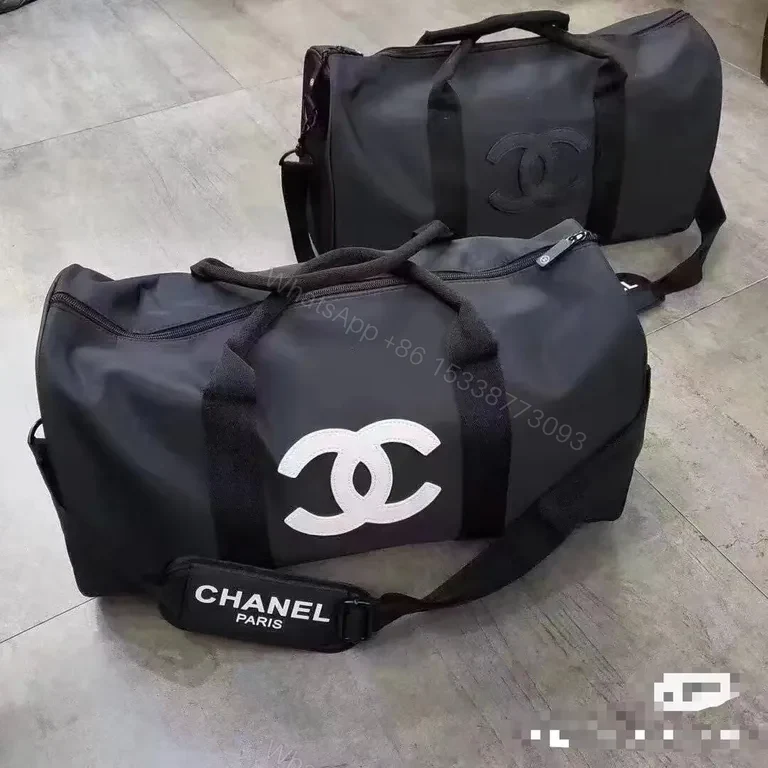 Lightweight Chanel-Style Duffel: Luxe Travel Carryall — view 1