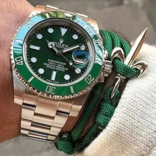View 2 of Rolex Submariner Green Dial