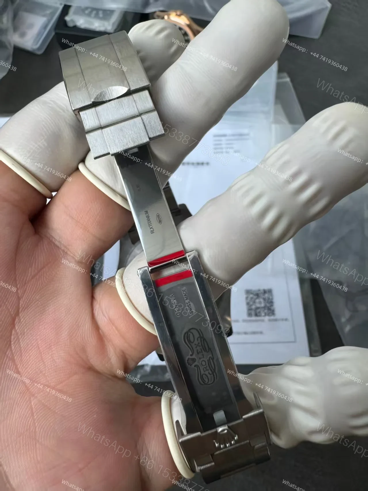 View 14 of Rolex Yacht-Master M226627-0001 1:1 Replica 42MM Titanium 3235 Movement Super Clone Watch