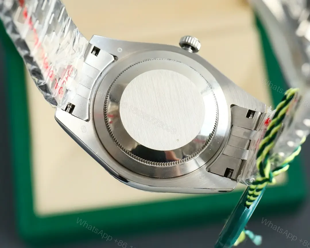 View 8 of Rolex Datejust 41mm Silver Dial Jubilee Bracelet Premium Edition 126334-0020
