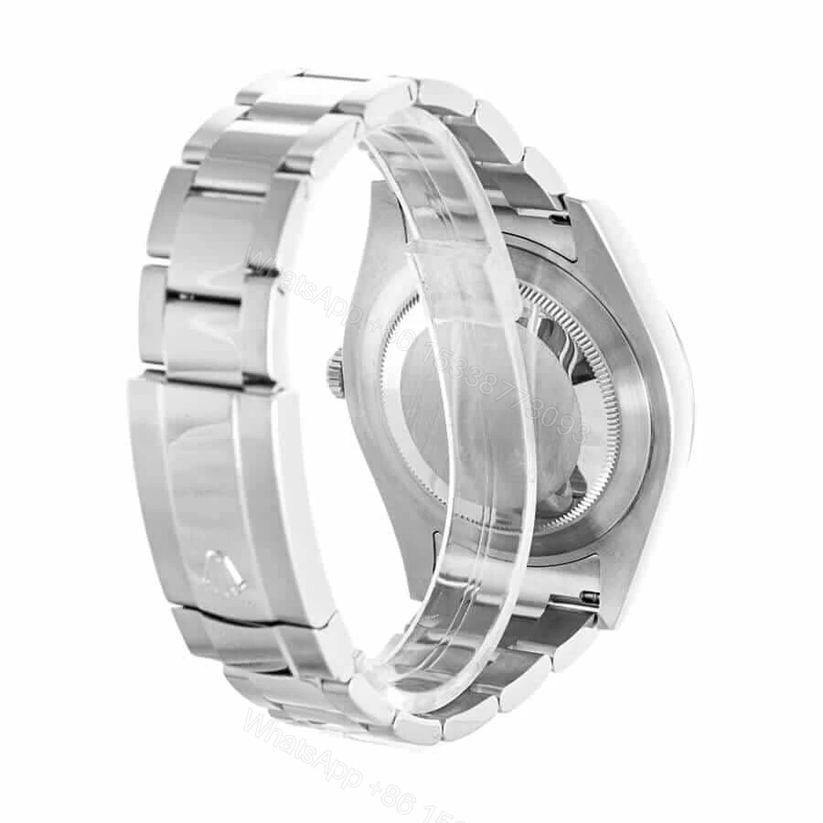 View 3 of Rolex Datejust II 116334 Super Clone : Steel Fluted Bezel Black Dial 41mm