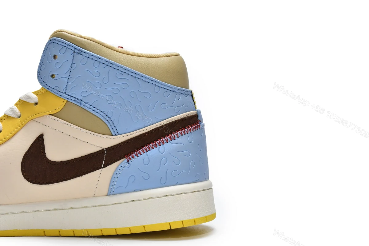 View 12 of Air Jordan 1 Mid SE Fearless Maison Chateau CU2803-200