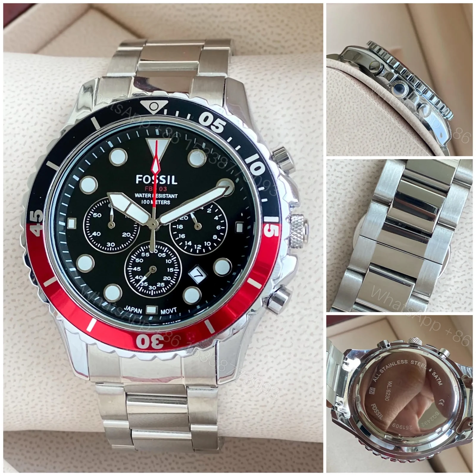 View 3 of Fossil Black Dial