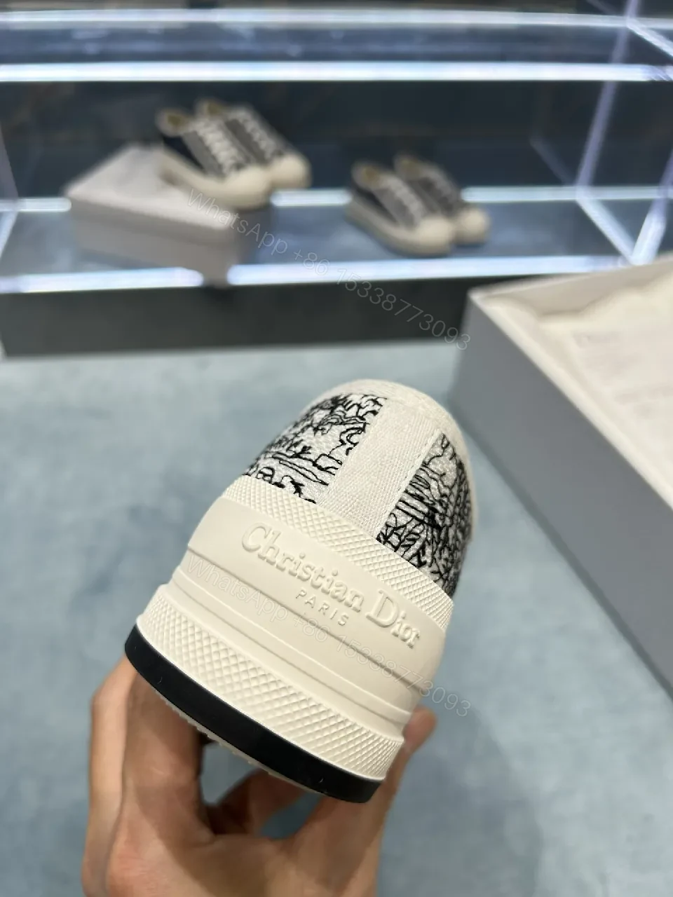 View 7 of Graphic Monogram Low-Tops: Lux Comfort Sneakers