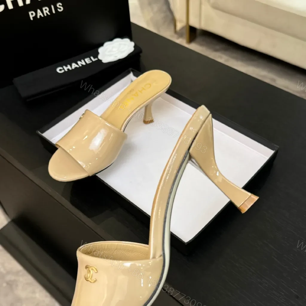 View 5 of Beige Patent Slip-Ons: Minimalist Chic, All-Day Comfort