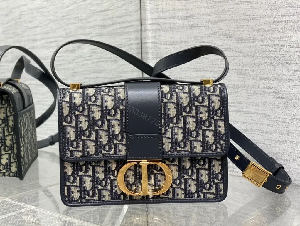 Compact Monogram Crossbody with Luxe Gold Hardware — view 1