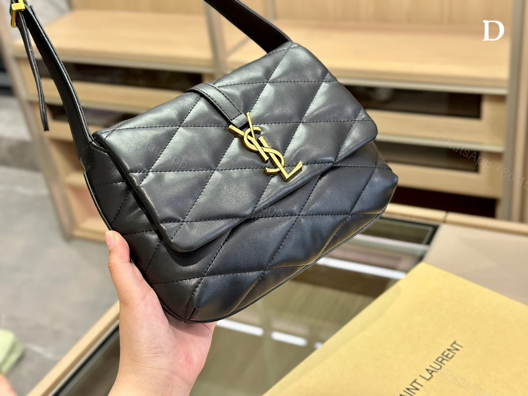View 5 of Saint Laurent Women Le 57 Matelassé Hobo Bag