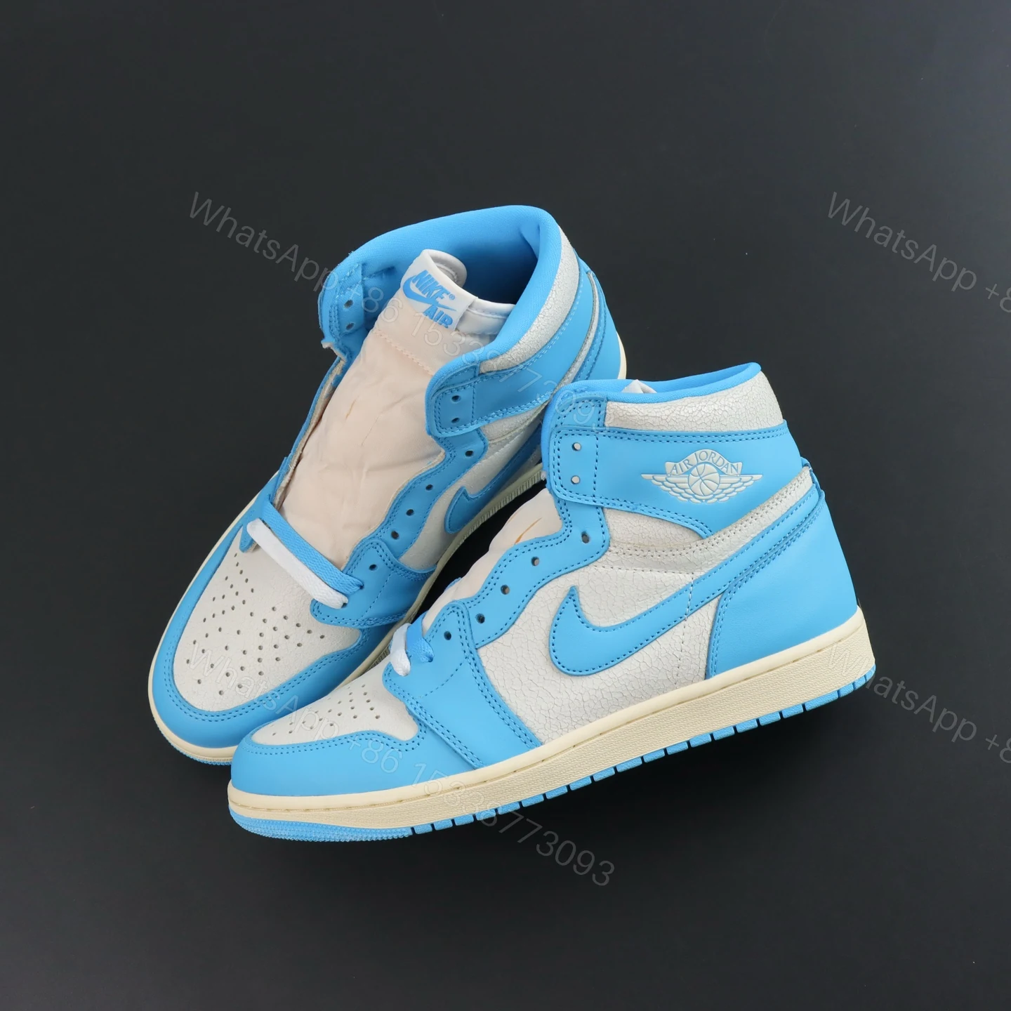 View 7 of Jordan 1 Retro High OG “UNC Reimagined” Reps