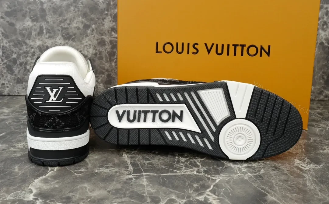 View 3 of Modern Contrast-Block Luxury Sneakers: Bold Comfort