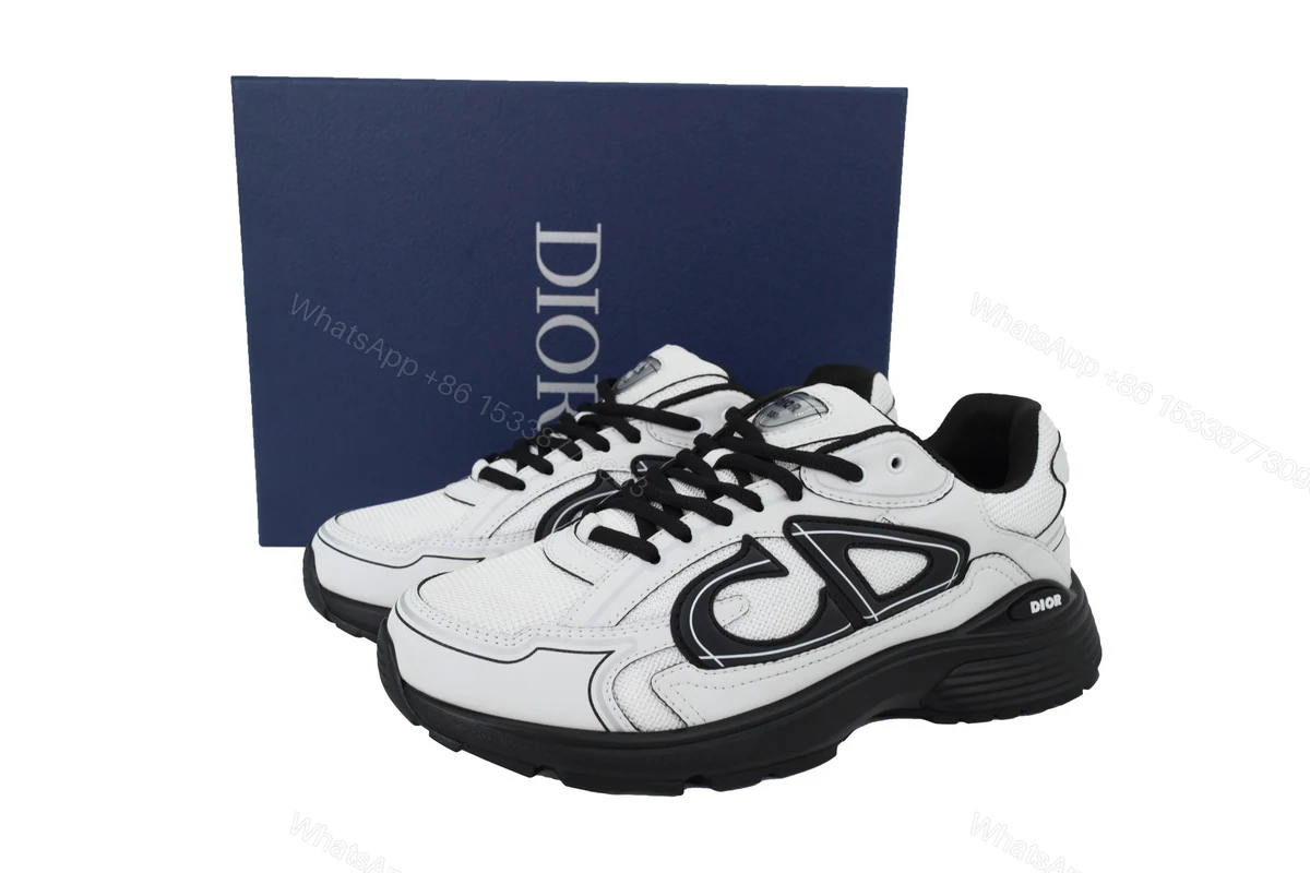 View 7 of Dior B30 Sneakers Panda White and Black