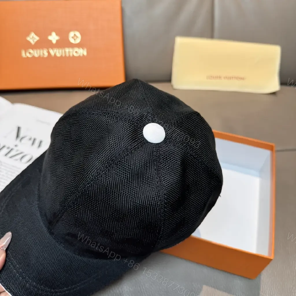 View 8 of Sporty Minimalist Cap with Subtle Pattern, Luxury-Inspired Cap