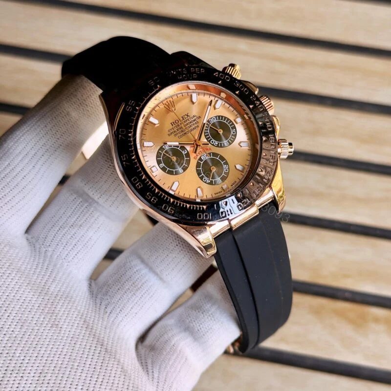View 2 of Rolex Daytona Motley Unique Rose Gold 42mm Quartz
