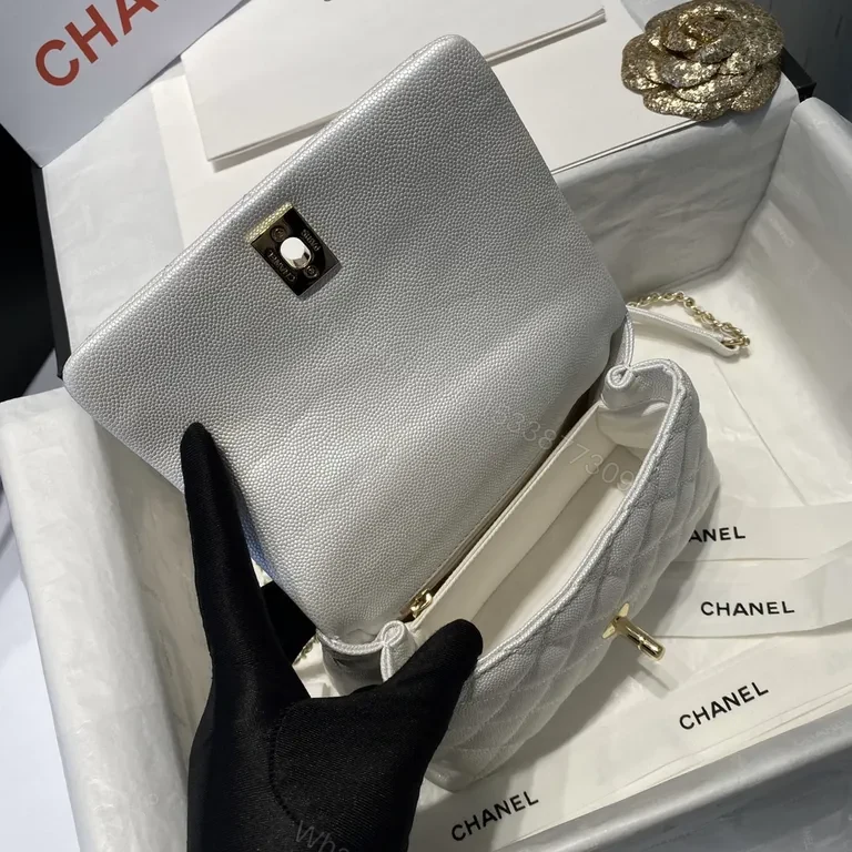 View 4 of Chanel-Style Quilted Mini Flap Bag: Timeless Luxury, Modern Versatility