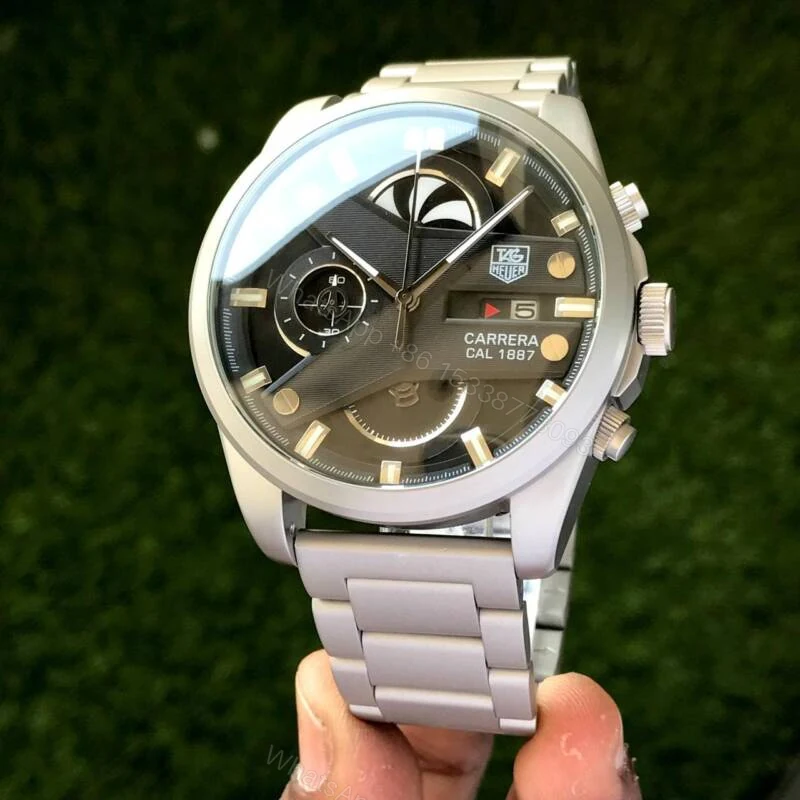 View 3 of Tag Heuer Carrera CR7 Black-Grey 42mm Quartz