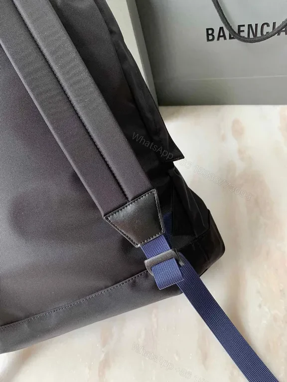 View 5 of Urban Nylon Backpack with Logo Strap â€” Everyday Luxury Bag