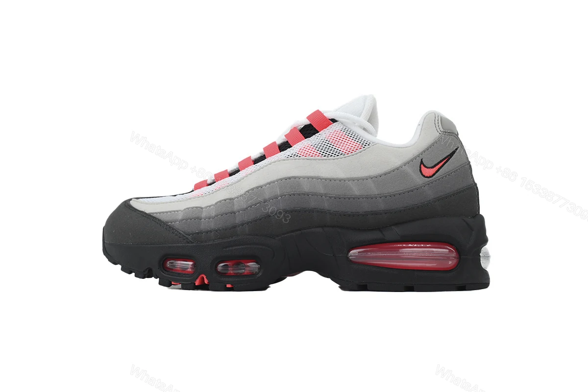 View 9 of Nike Air Max 95 'Big Bubble - Solar Red' IM7410-001