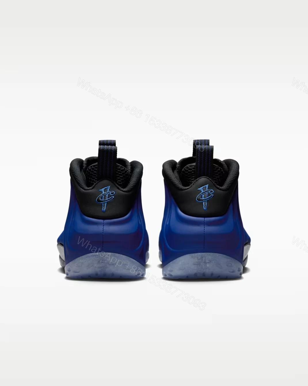 View 5 of Nike Air Foamposite One Dark Blue & Black