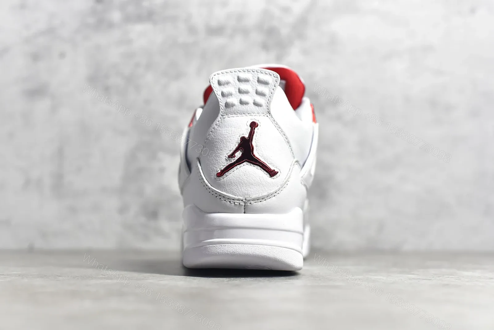 View 7 of Air Jordan 4 Red Metallic Reps