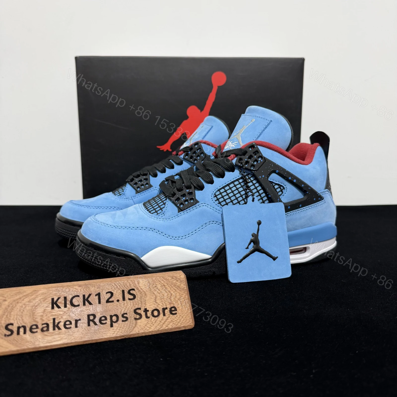 Air Jordan 4 Retro Travis Scott Cactus Jack Reps — view 1