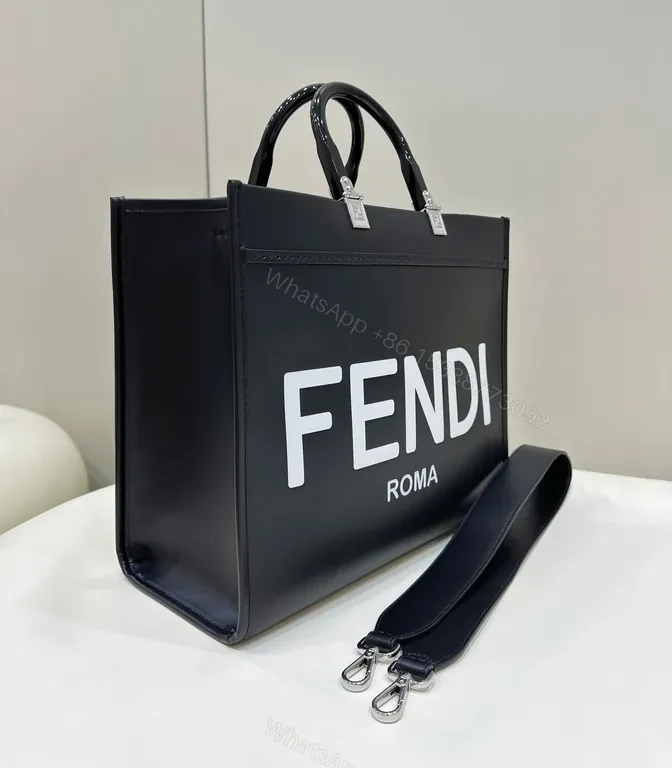 View 6 of Fendi-Style Structured Tote: Luxe Everyday Carryall