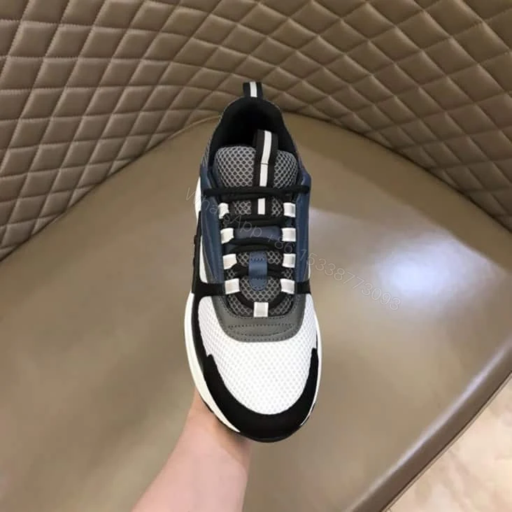 View 7 of B22 SNEAKER TECHNICAL MESH WITH AND CALFSKIN – CD113
