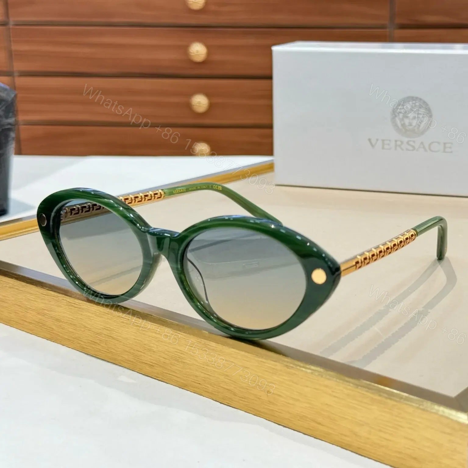 Versace Women Sunglass C09P14-3 UV Protection — view 1