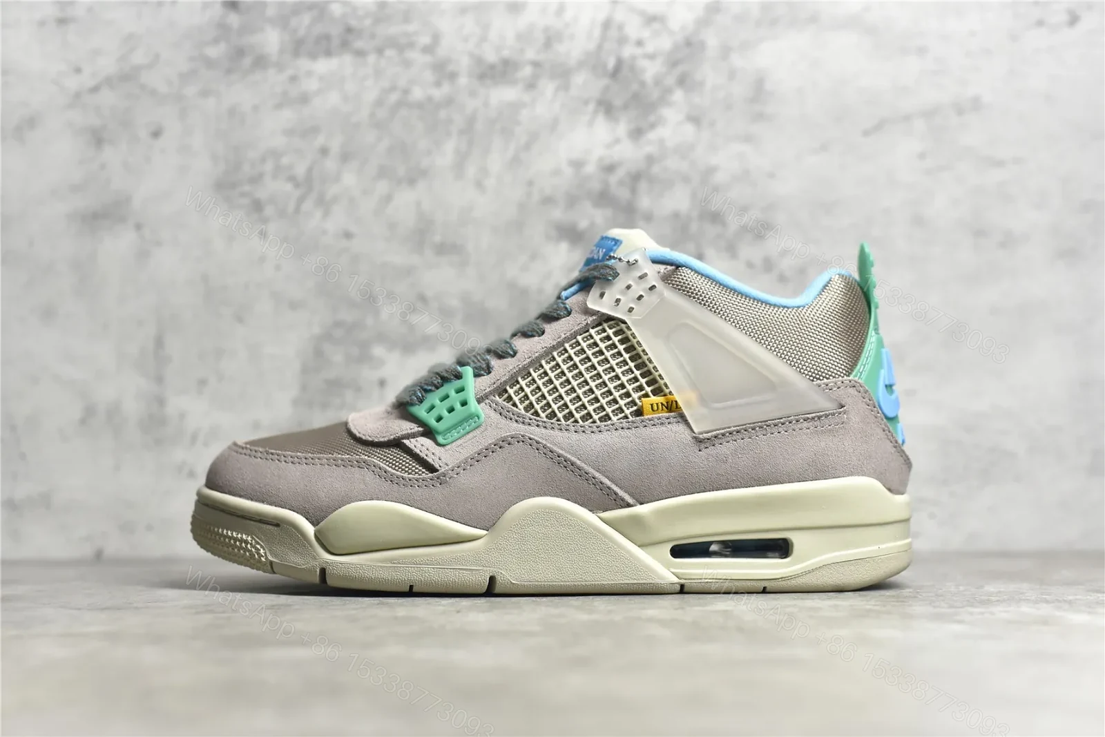 Air Jordan 4 Retro 30th Anniversary Union La x Taupe Haze Reps — view 1