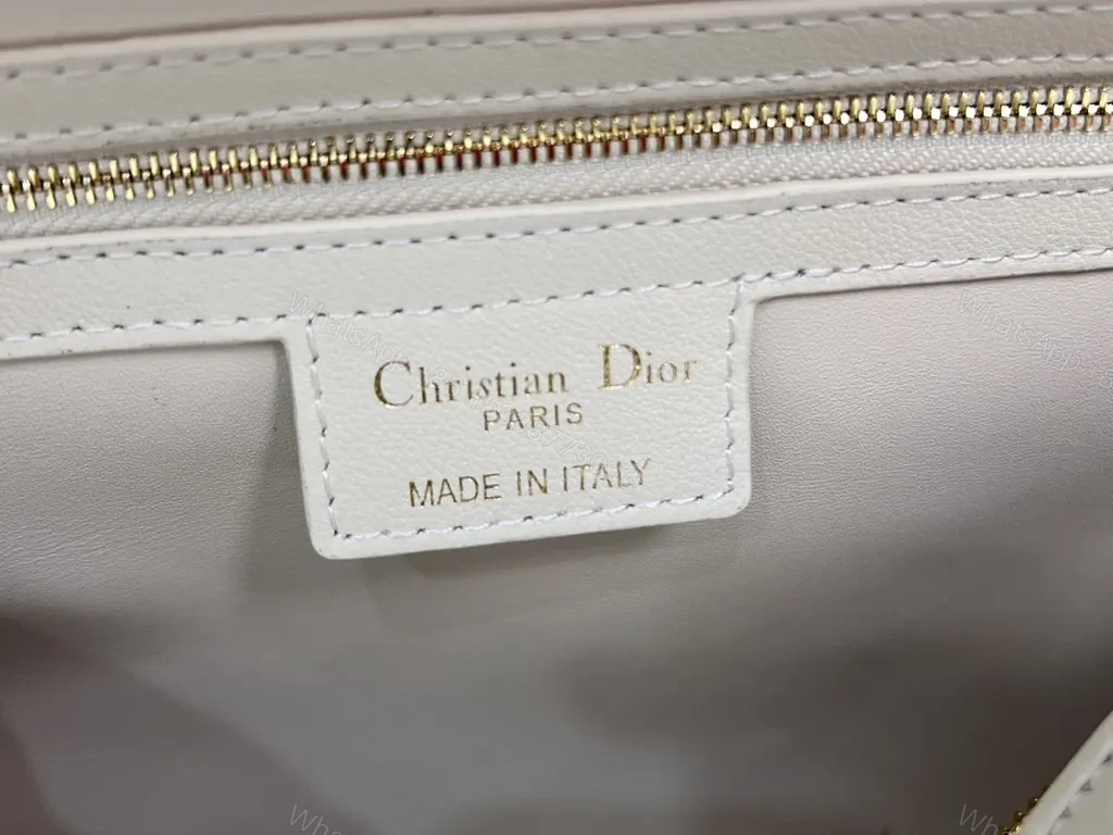 View 4 of Chic Quilted Mini Satchel â€“ Luxury Dior-Inspired Carryall