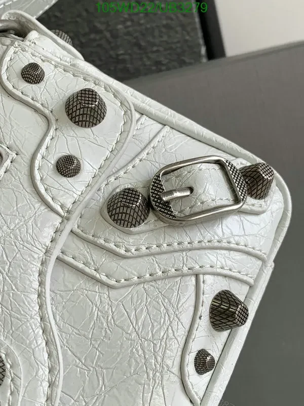 View 28 of Le Cagole XS Sling Bag White Dupe Balenciaga 2P1J37